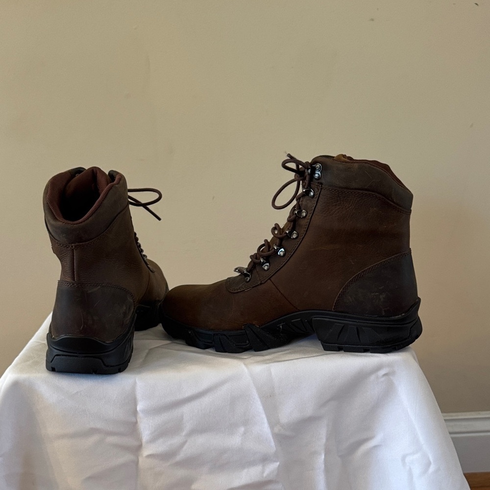 Harley-Davidson Women's Dark Brown Lace-Up Boots